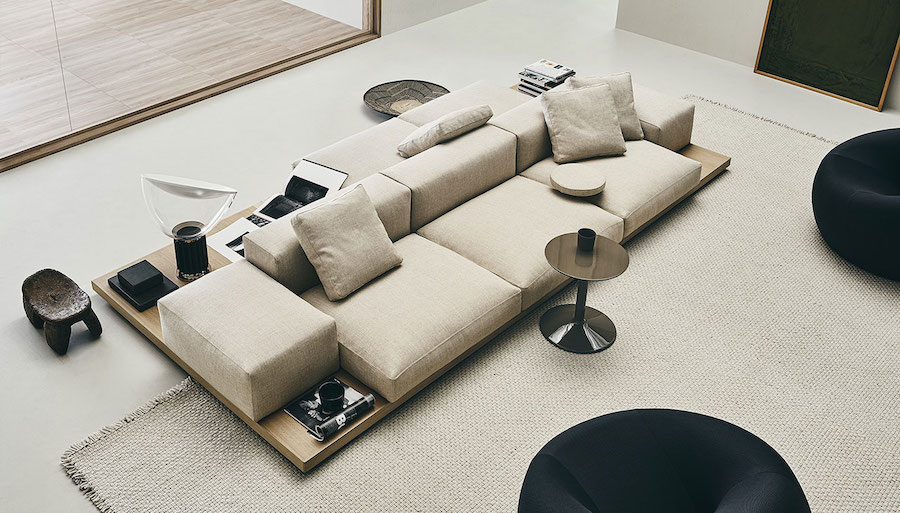 Dock sofas, the super-modular seating system