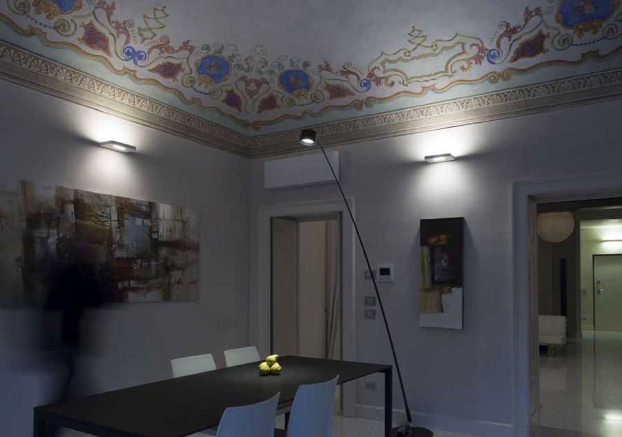 A dialogue between past and present in a period property in Piacenza