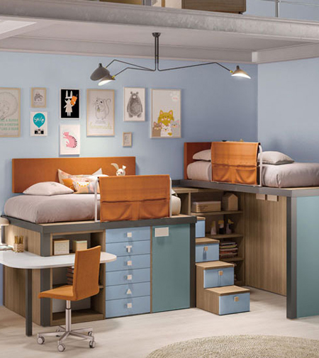 A second bed for guests and kids. 10 smart modular systems
