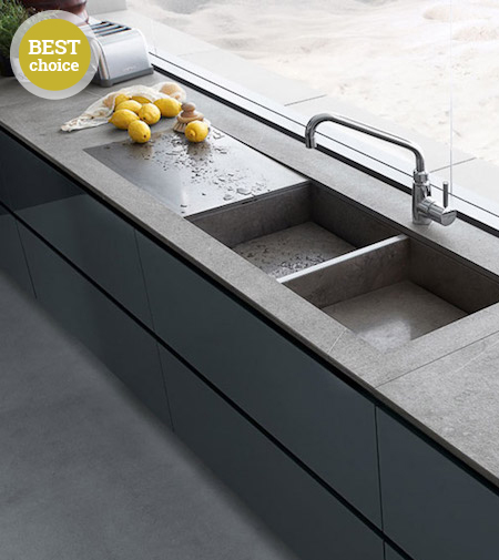 A practical designer kitchen