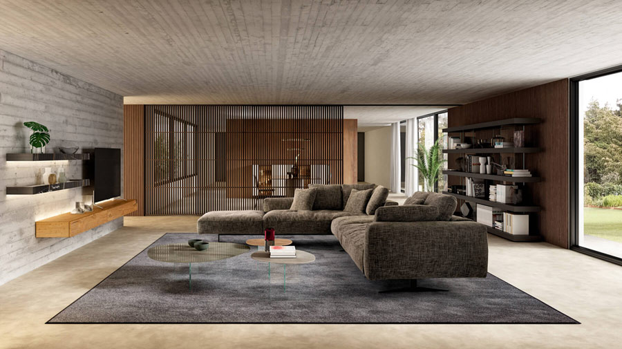 Lago Homes, the contemporary aesthetic of a villa in Lugano