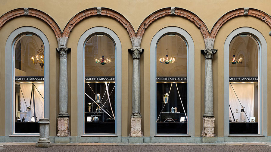 In the centre of Milan, Amleto Missaglia and the art of table setting
