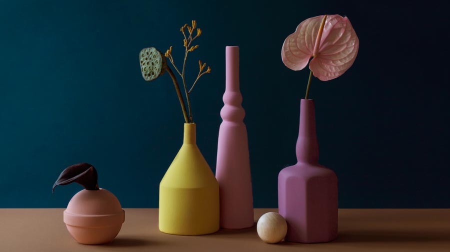 Le Morandine by Sonia Pedrazzini, vases inspired by Morandi’s work