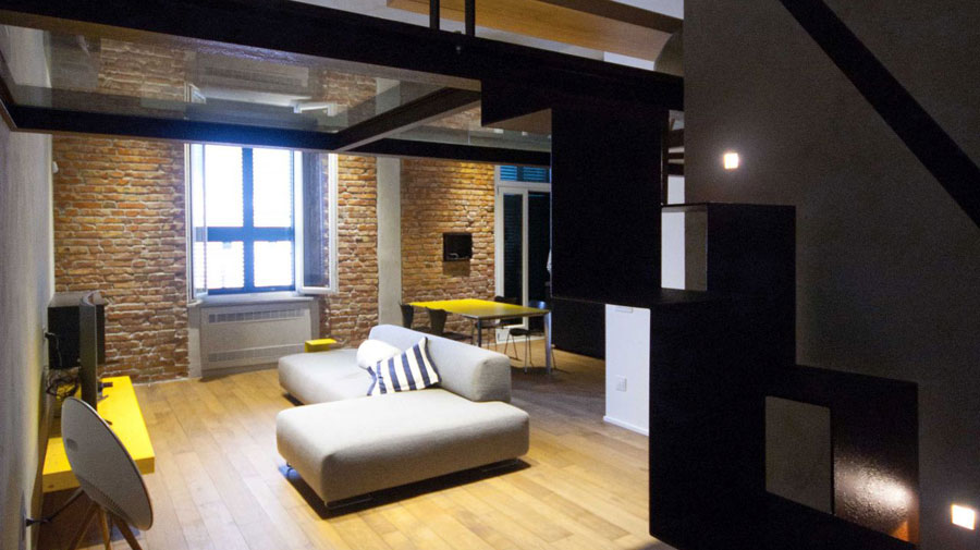 A loft apartment by the sea