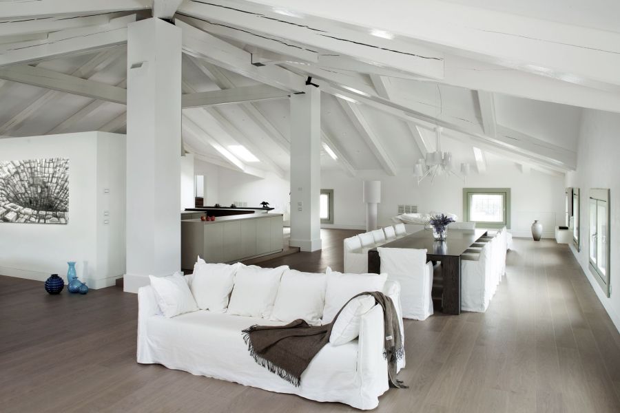 In Palladio's hills: attic or loft?