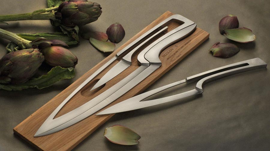 Meeting by Déglon, the knife set