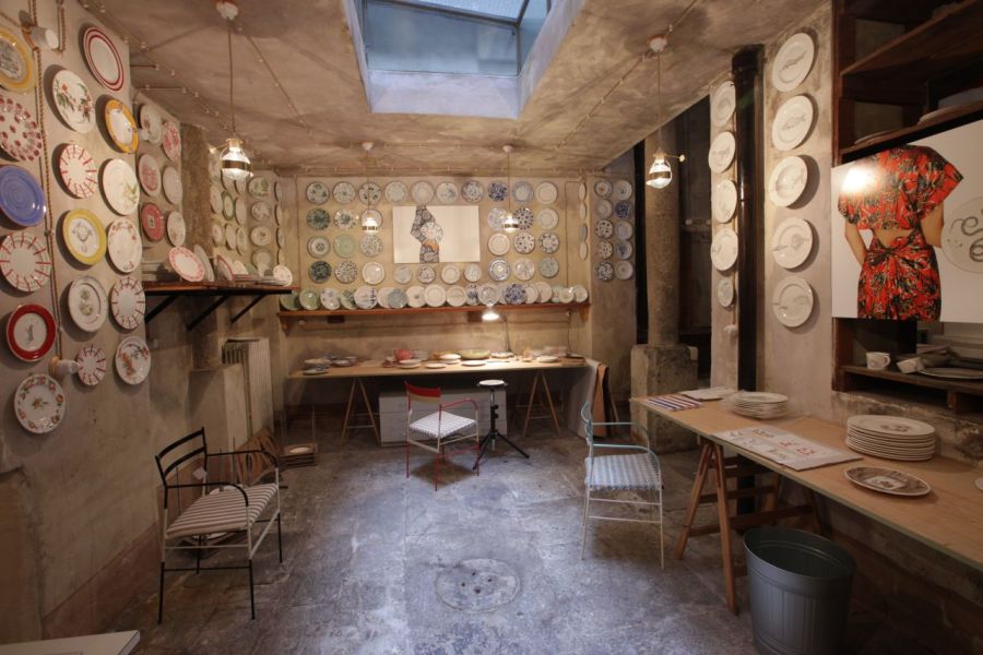 Milan, Laboratorio Paravicini: the art of ceramics for everyday plates