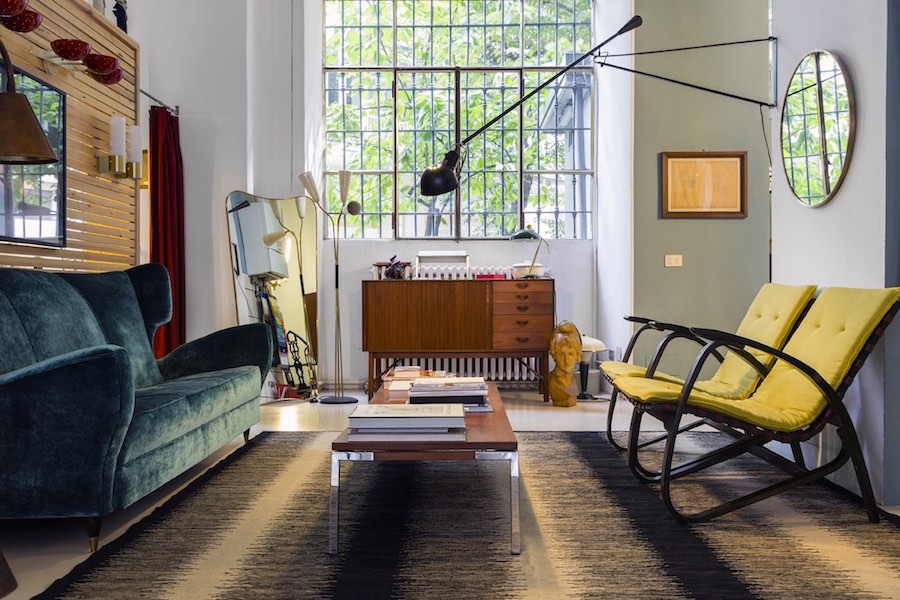 Officina Antiquaria: charming vintage design in Milan