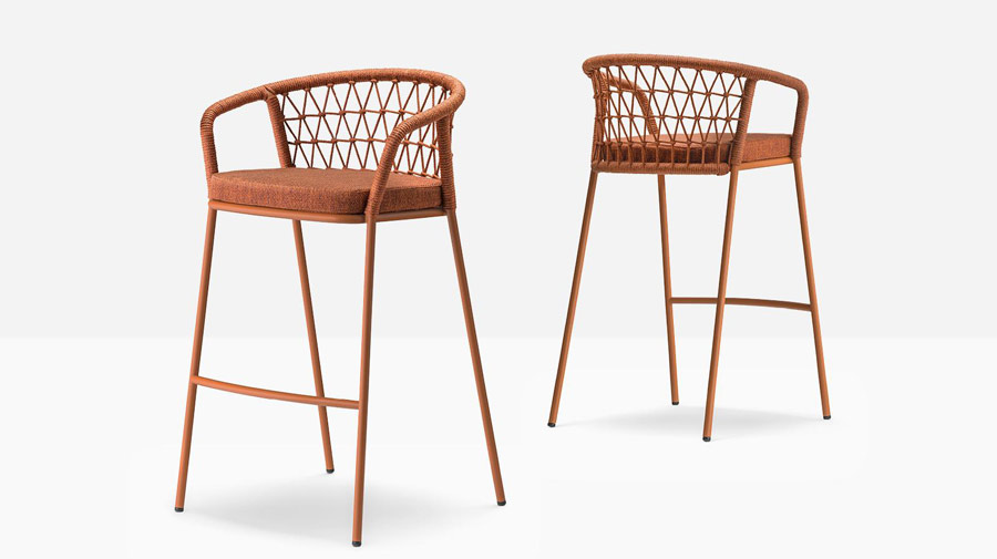 Panarea by Pedrali, the magic of the Aeolian Islands in a stool