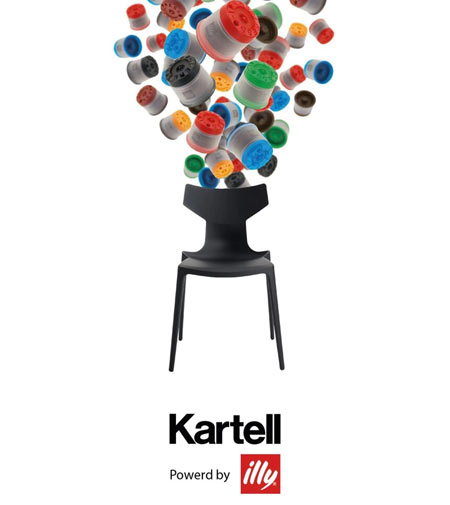 Re Chair by Kartell, the chair which recycles coffee