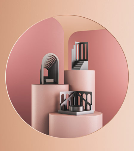 Scenografie by LATOXLATO, architecture in pots