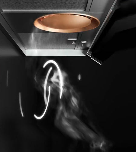 Steam Off System di Faber, il sistema intelligente che fa respirare la cappa
