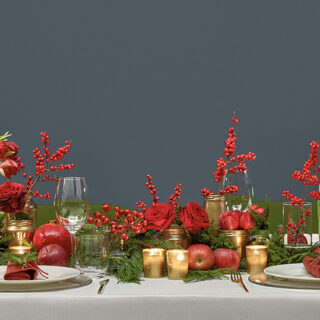 Natale in compagnia di Giravolta lampada da tavolo di Pedrali