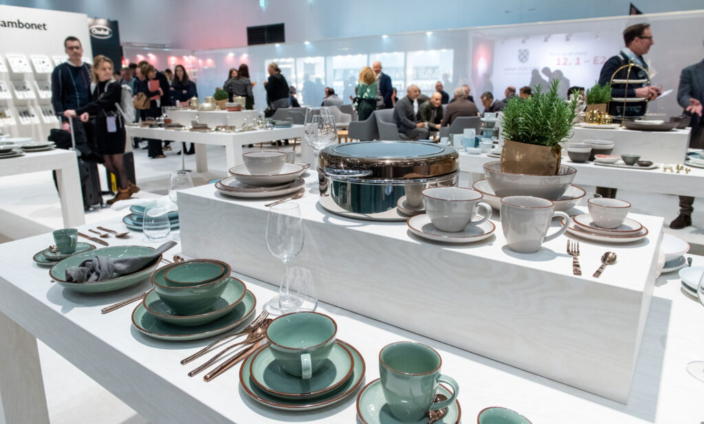 The brilliant Ambiente Dining section, which will feature the most recent and original solutions for the home and products for the table and kitchen, has grown exponentially, occupying more space and acquiring greater visibility in the halls of Messe Frankfurt.