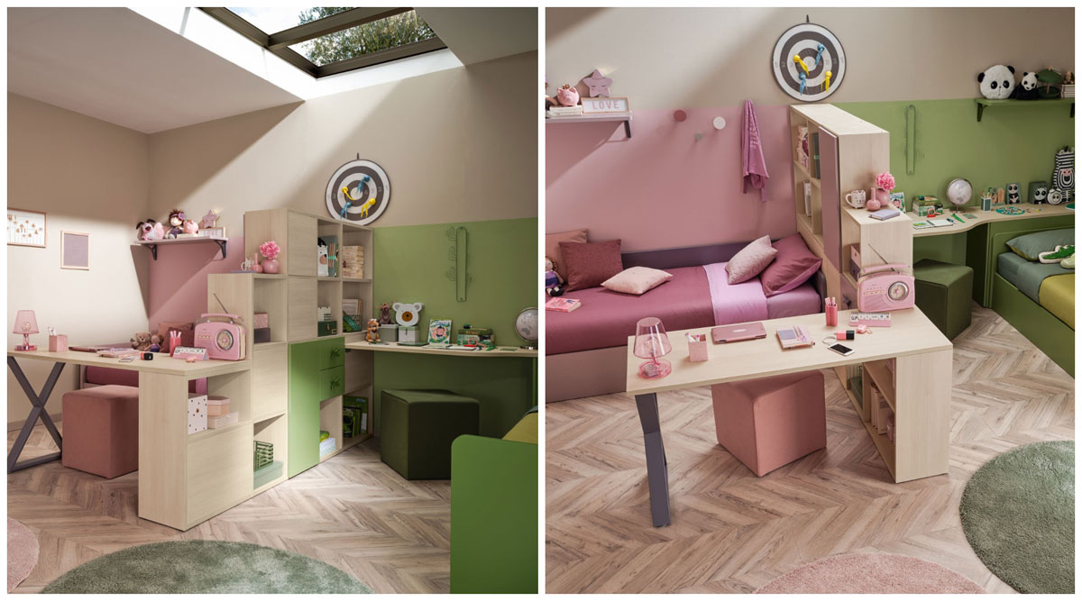 cameretta per due bambini