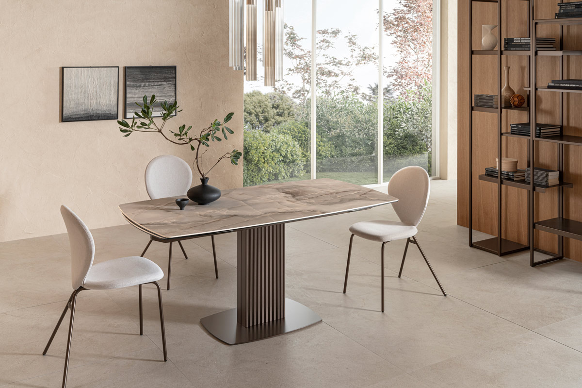 tavolo sabino onda by riflessi