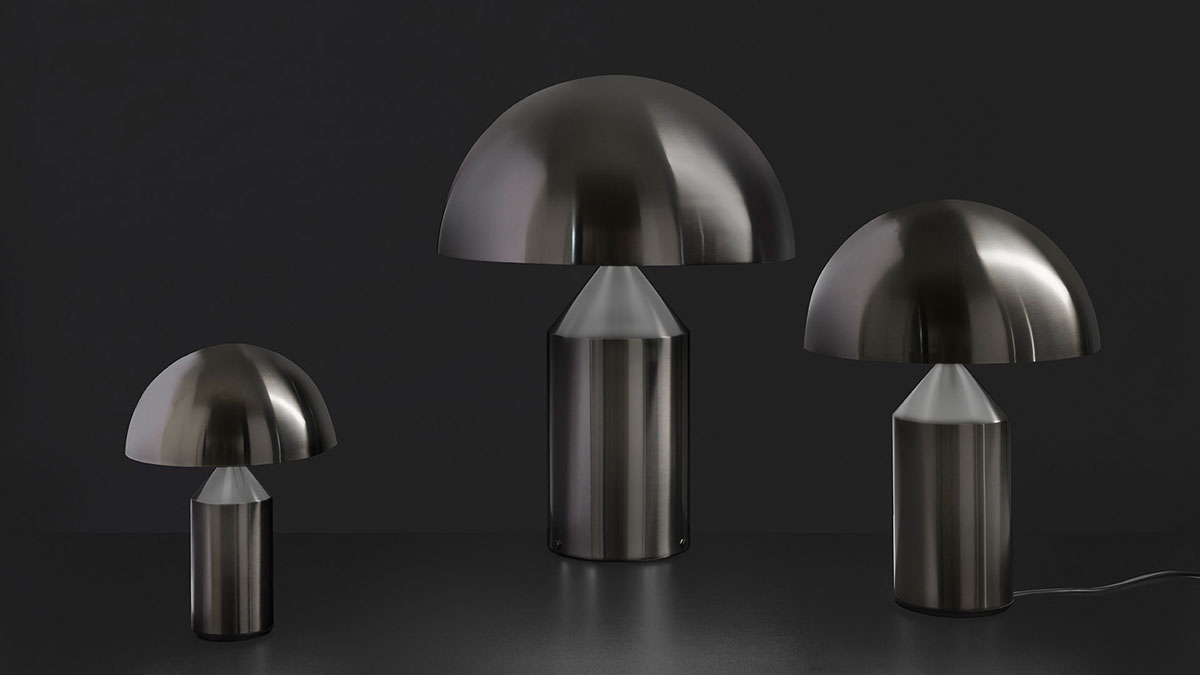 lampada atollo nickel