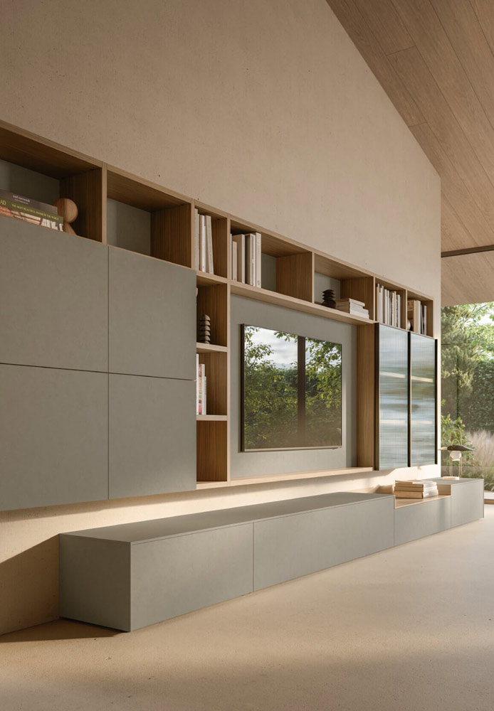 pareti soggiorno zalf