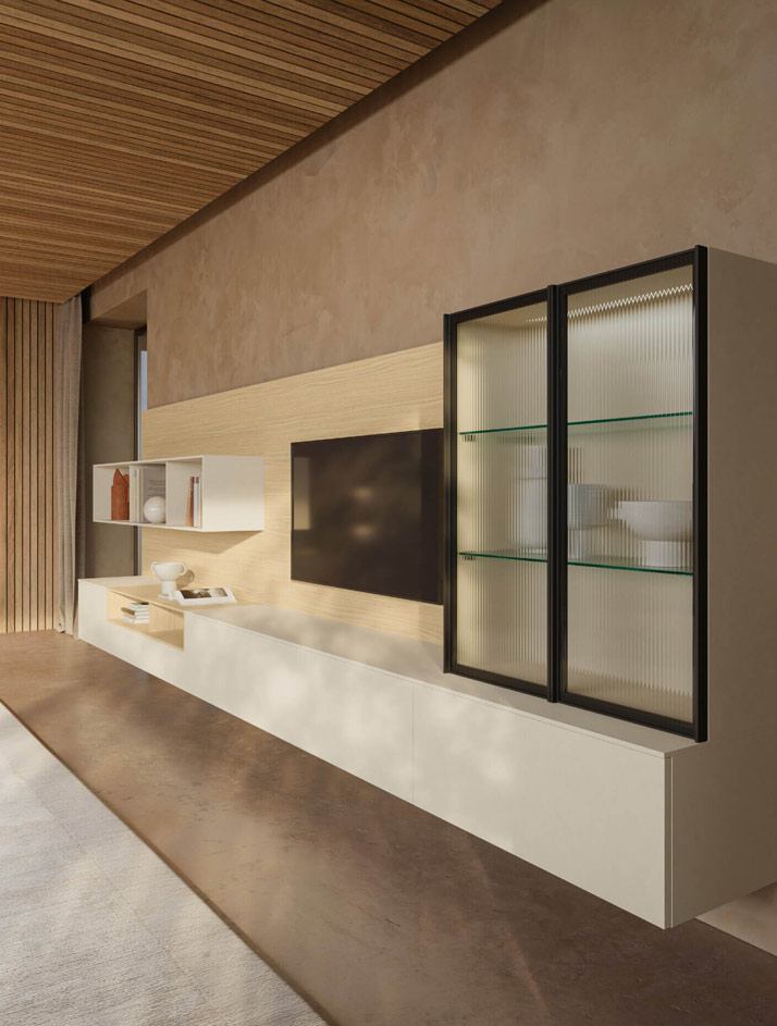 pareti soggiorno zalf