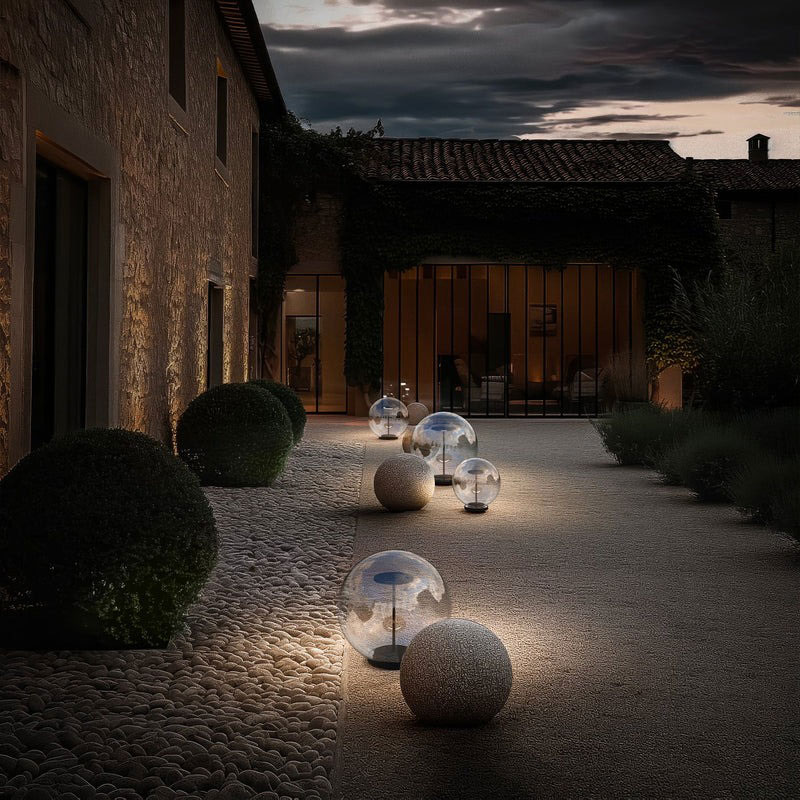 LAMPADA-LINEA-LIGHT-ROLLING-SKY-2 lampade da esterno