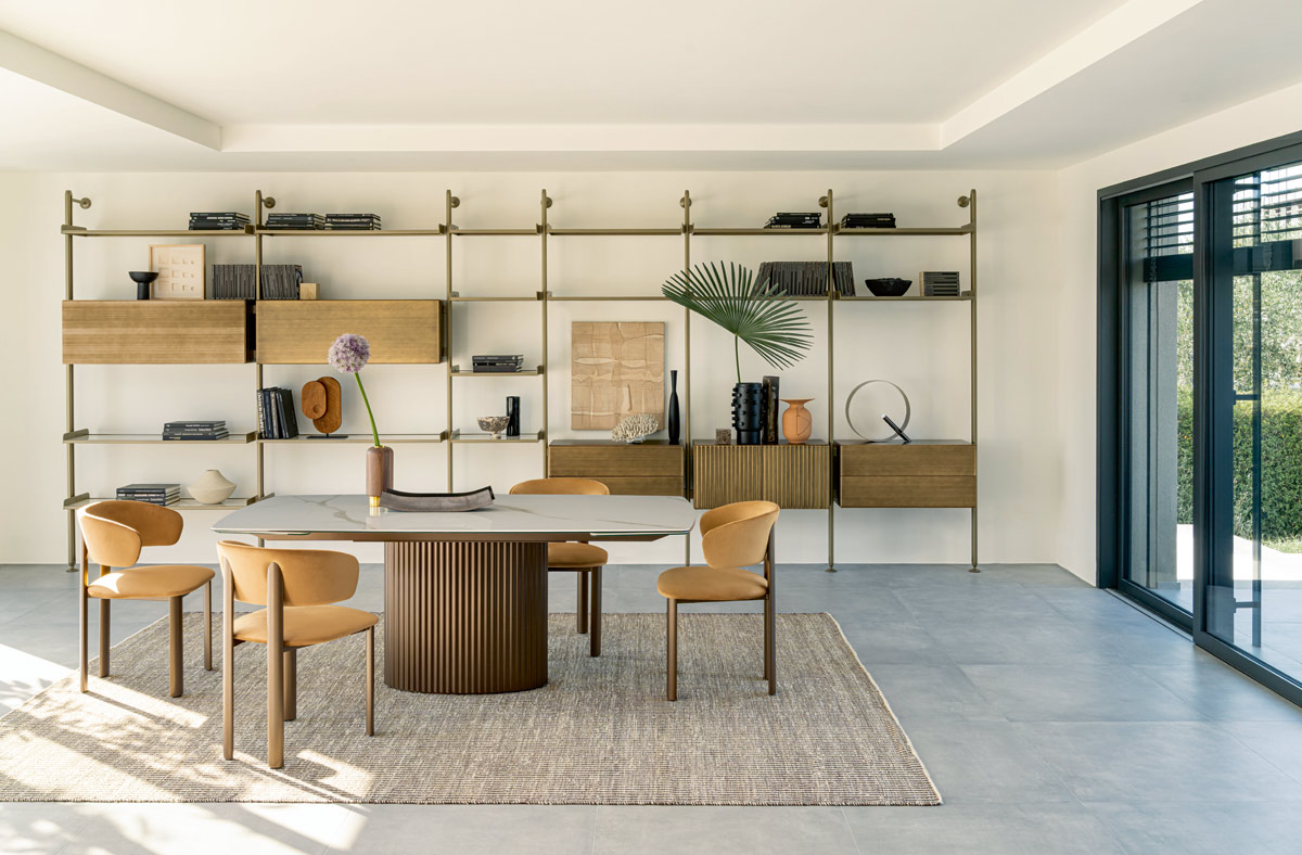 tavolo enea cannettato