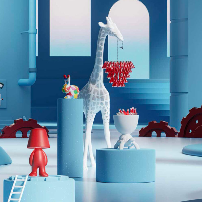 Qeeboo-Sweet-Brothers-Campari-Lampada-2 qeeboo campari