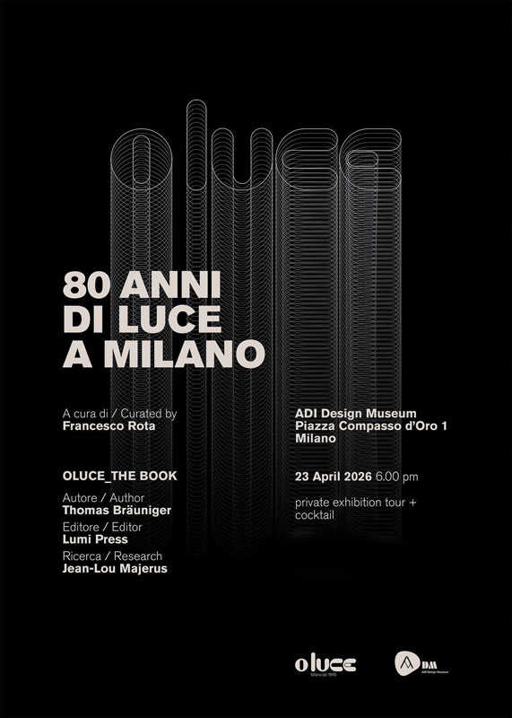 Oluce_Invite 80 anni oluce